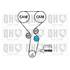 1 kit de distribution + 1 pompe à eau Quinton Hazell QBPK2472