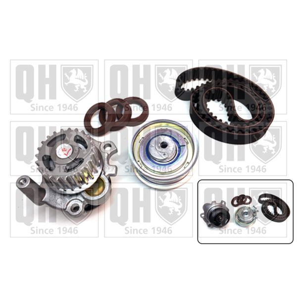1 kit de distribution + 1 pompe à eau Quinton Hazell QBPK2680