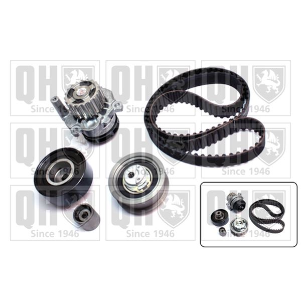 1 kit de distribution + 1 pompe à eau Quinton Hazell QBPK2690