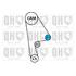 1 kit de distribution + 1 pompe à eau Quinton Hazell QBPK4650