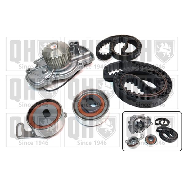 1 kit de distribution + 1 pompe à eau Quinton Hazell QBPK6120