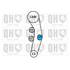 1 kit de distribution + 1 pompe à eau Quinton Hazell QBPK6881