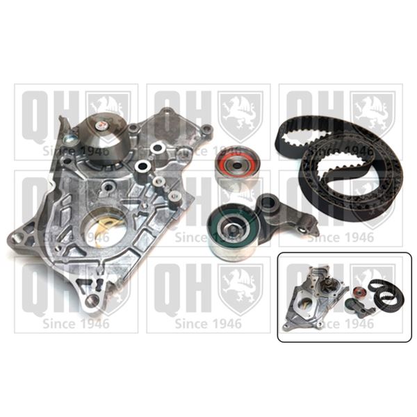 1 kit de distribution + 1 pompe à eau Quinton Hazell QBPK7030