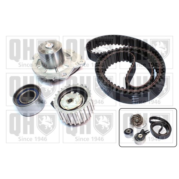1 kit de distribution + 1 pompe à eau Quinton Hazell QBPK7920