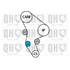 1 kit de distribution + 1 pompe à eau Quinton Hazell QBPK7960