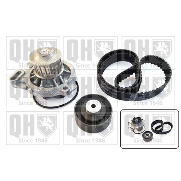 1 kit de distribution + 1 pompe à eau Quinton Hazell QBPK9100