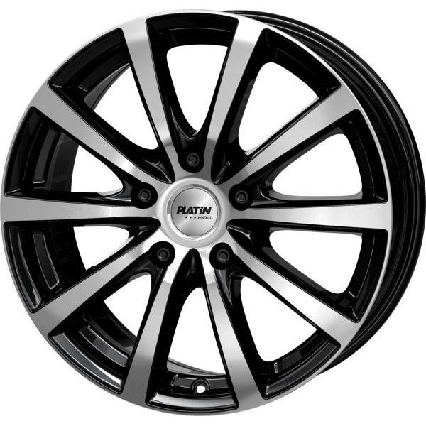 Jante aluminium Platin 18 pouces Noir Poli P 69