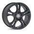 Jante alu PLATIN 16 pouces Pl53 Noir Mat