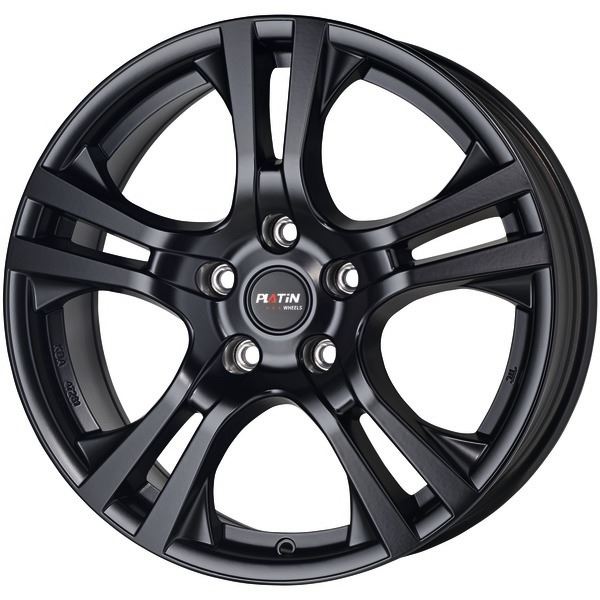 Jante aluminium Platin 16 pouces Noir Mat P 53
