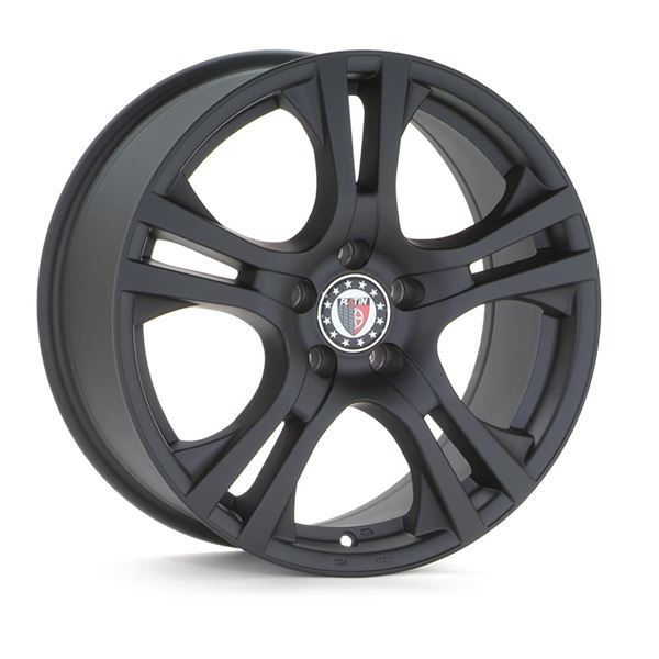 Jante PLATIN Pl53 Noir Brillant Poli 6,5x15 5x112ET38