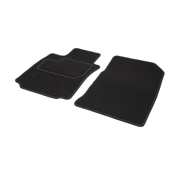 Tapis avant sur mesure qualité Grand Tourisme noir