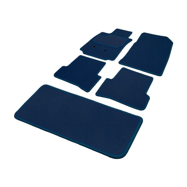 Jeu complet de tapis et tapis de coffre sur mesure qualité Grand Tourisme marine