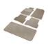 Jeu complet de tapis et tapis de coffre sur mesure qualité Grand Tourisme beige