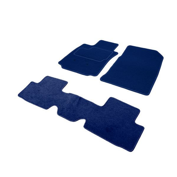 Tapis avant et 1er rang arrière qualité Grand Tourisme marine