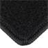 Tapis avant sur mesure pour monospace qualité Grand Tourisme noir