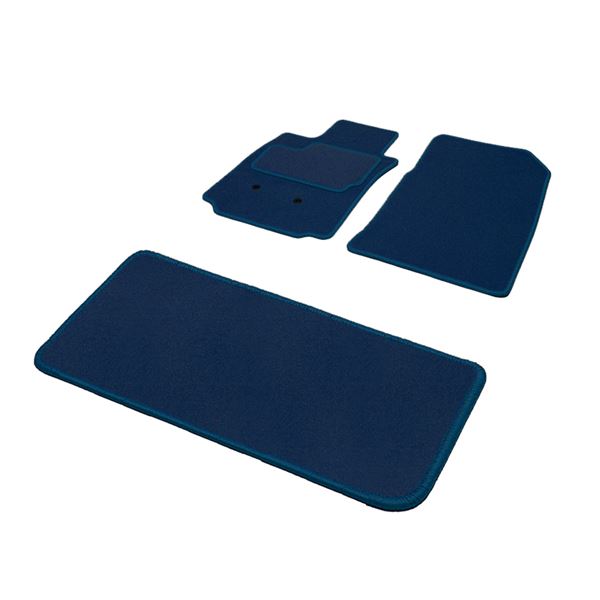 Jeu complet de tapis sur mesure qualité Grand Tourisme marine
