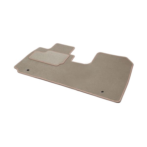 Tapis avant sur mesure qualité Grand Tourisme beige