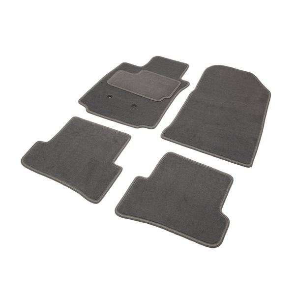 Jeu complet de tapis sur mesure qualité PREMIUM gris