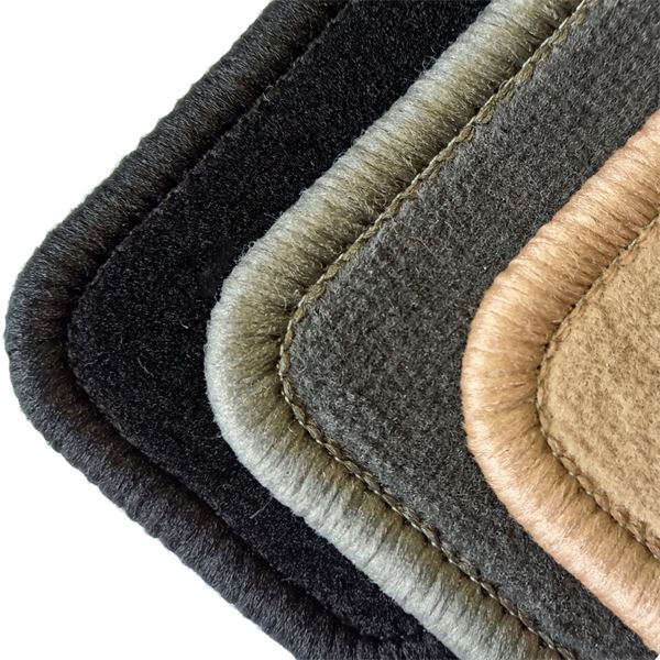 Jeu complet de tapis sur mesure qualité PREMIUM noir