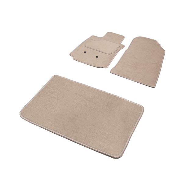 Jeu complet de tapis sur mesure qualité PREMIUM beige