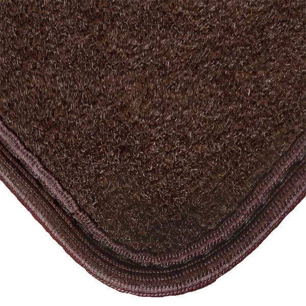 Tapis avant sur mesure qualité ELITE marron