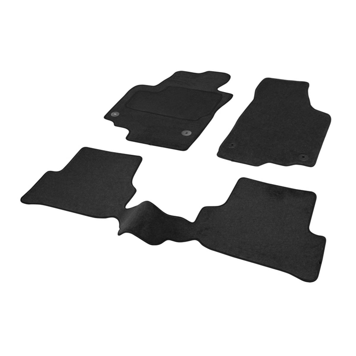 Jeu Complet De Tapis Sur Mesure Qualité Elite Noir