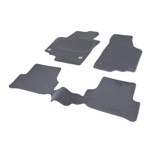 Jeu complet de tapis sur mesure qualité ELITE gris