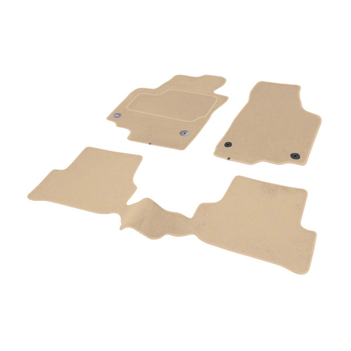Jeu Complet De Tapis Sur Mesure Qualité Elite Beige