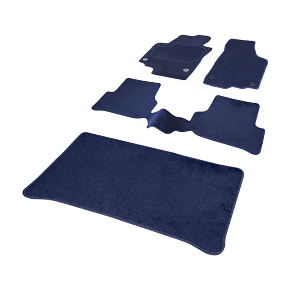 Jeu complet de tapis et tapis de coffre sur mesure qualité ELITE marine