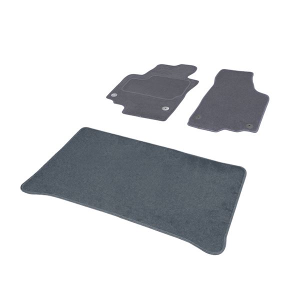 Jeu complet de tapis sur mesure qualité ELITE gris