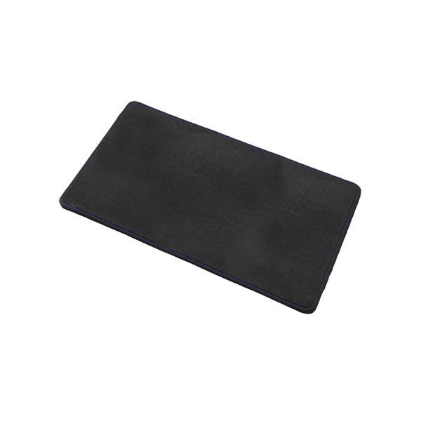 Tapis de coffre sur mesure qualité CARAT surpiqures bleues