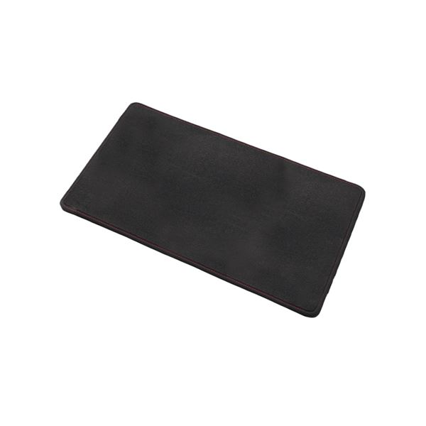 Tapis de coffre sur mesure qualité CARAT surpiqures rouges