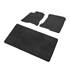 Jeu complet de tapis sur mesure qualité CARAT surpiqures bleues