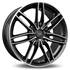 Jante RACER Edition Noir Satin Face Polie 7,5x17 5x112ET35