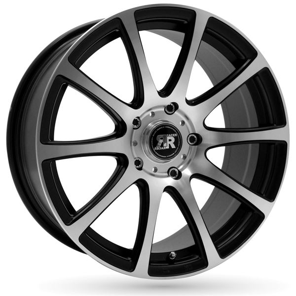 Jante RACER Evo Noir Satin Face Polie 7x16 5x120ET35