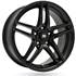 Jante aluminium Racer 17 pouces Noir Satin