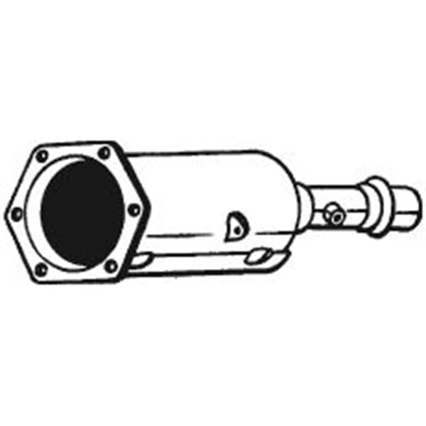 1 filtre à particules Bosal 097103