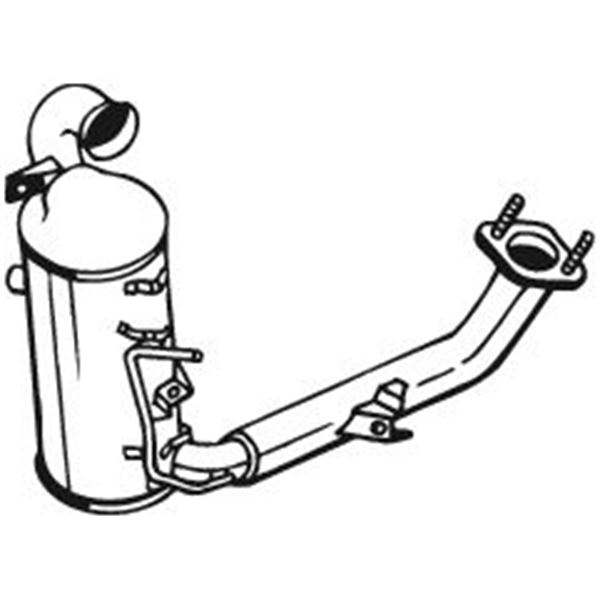 1 filtre à particules Bosal 097215