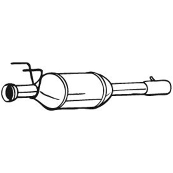 1 filtre à particules Bosal 097240