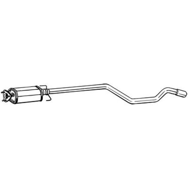 1 filtre à particules Bosal 097242