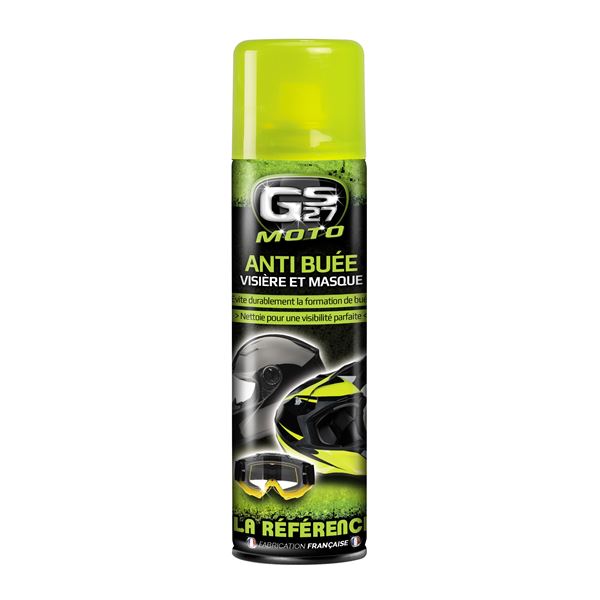 Antibuée et nettoyant visière GS27