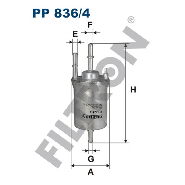 Filtre à gasoil Filtron PP836/4