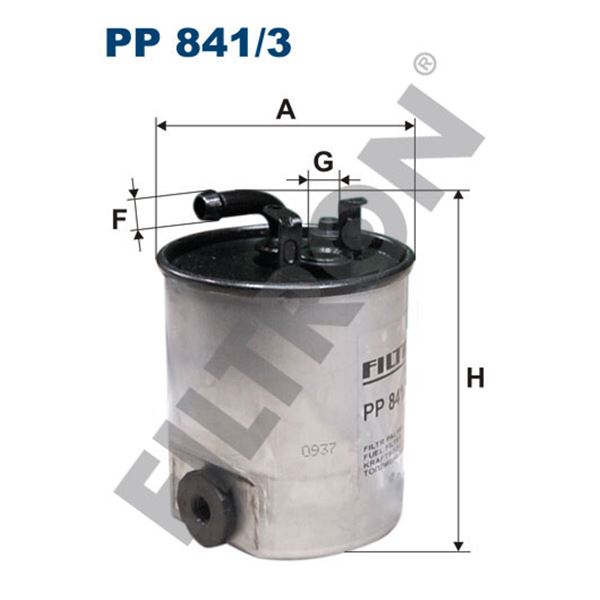 Filtre à gasoil Filtron PP841/3