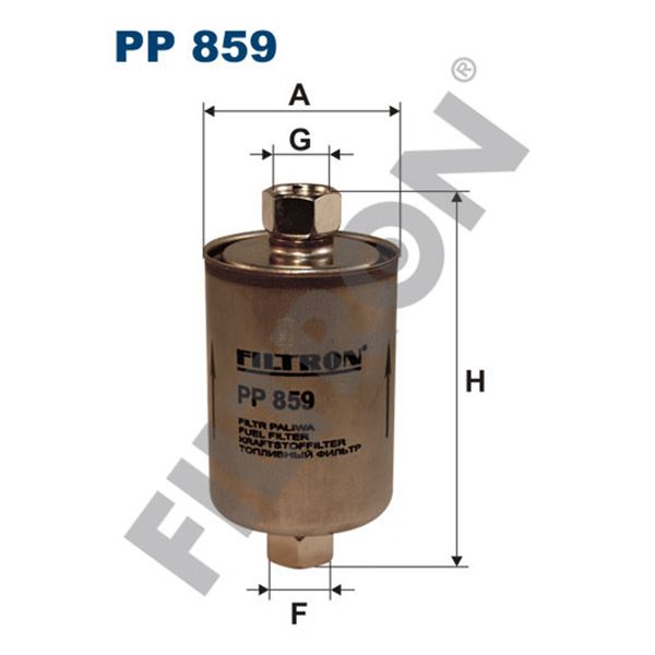 Filtre à gasoil Filtron PP859