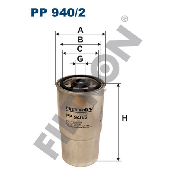 Filtre à gasoil Filtron PP940/2