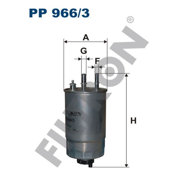 Filtre à gasoil Filtron PP966/3