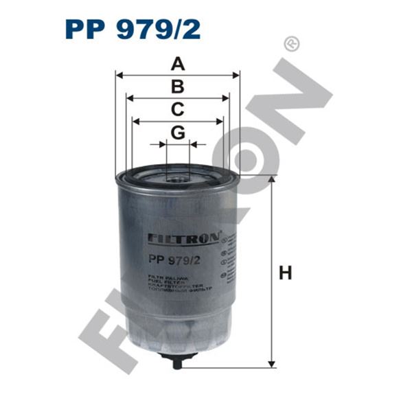 Filtre à gasoil Filtron PP979/2