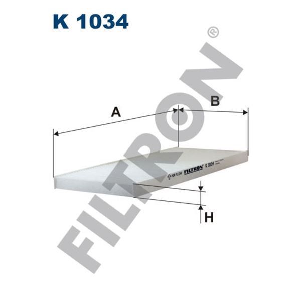 Filtre d'habitacle Filtron K1034