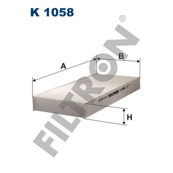 Filtre d'habitacle Filtron K1058
