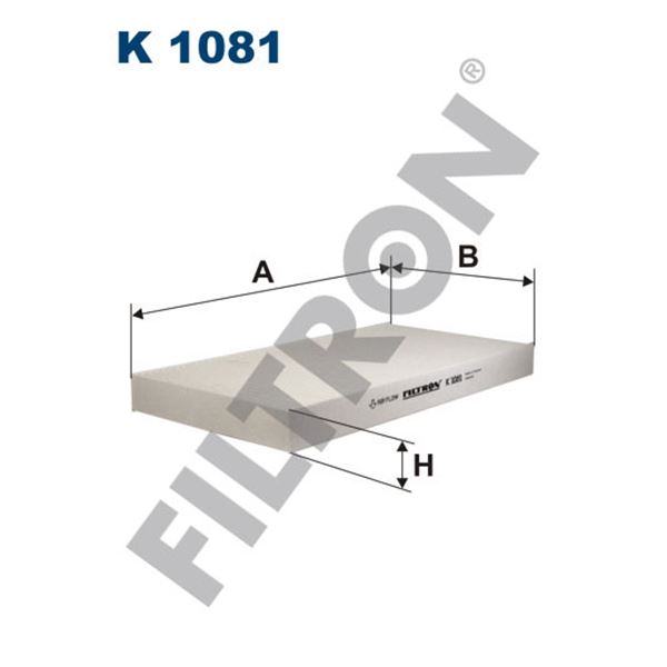 Filtre d'habitacle Filtron K1081